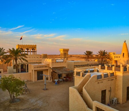 Heritage Village, Old Town, Abra Ride and Spice and Old Souks